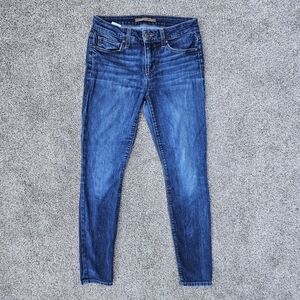 Joes Jeans Skinny Ankle Mid Rise Abree Medium Dark Wash Denim Women's Size 26